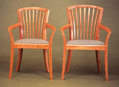   JOHN THOE FURNITURE  - Fan Arm Chairs