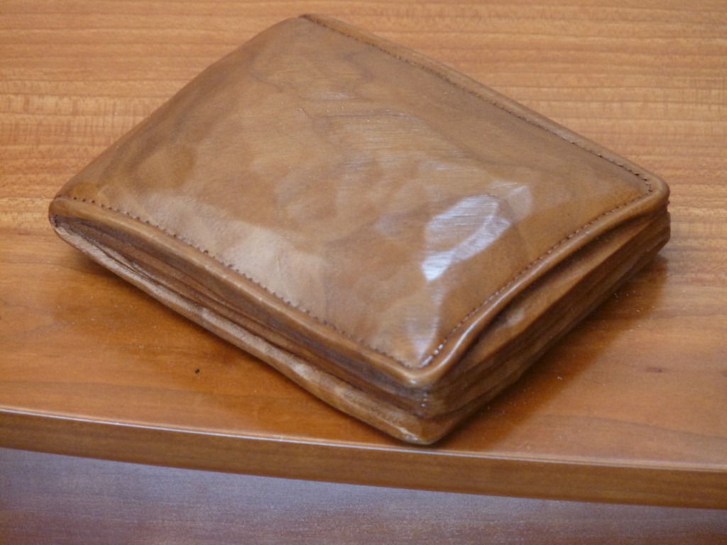 Walnut wallet